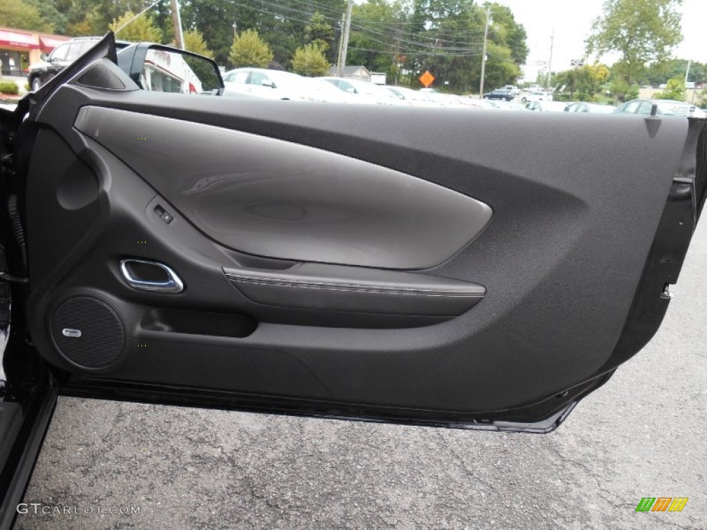 2011 Chevrolet Camaro SS/RS Convertible Black Door Panel Photo #85749405