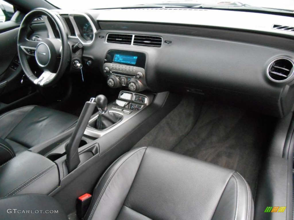 2011 Chevrolet Camaro SS/RS Convertible Black Dashboard Photo #85749432