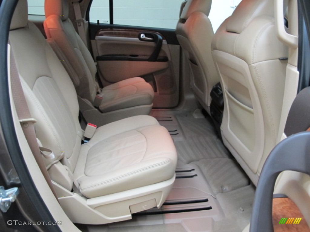 2011 Enclave CXL AWD - Cocoa Metallic / Cashmere/Cocoa photo #21