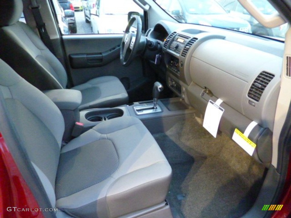 Gray Interior 2013 Nissan Xterra X 4x4 Photo #85750036