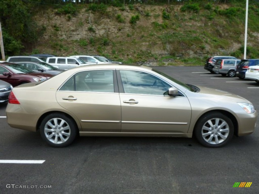 2006 Accord EX-L V6 Sedan - Desert Mist Metallic / Ivory photo #2