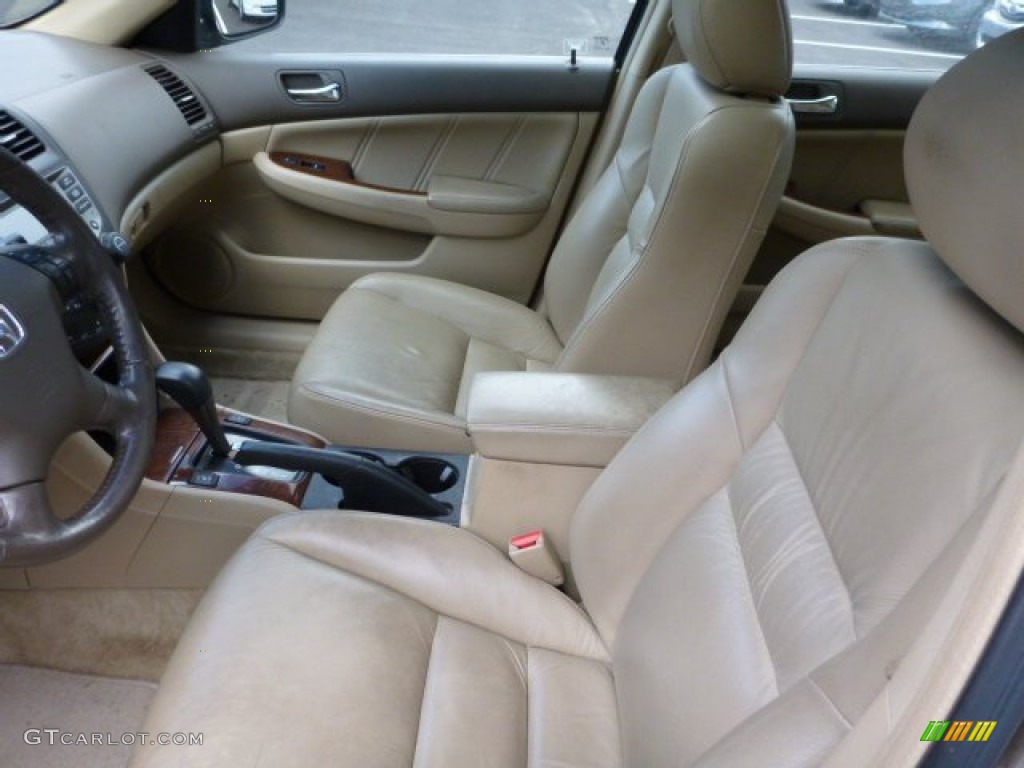 2006 Accord EX-L V6 Sedan - Desert Mist Metallic / Ivory photo #10