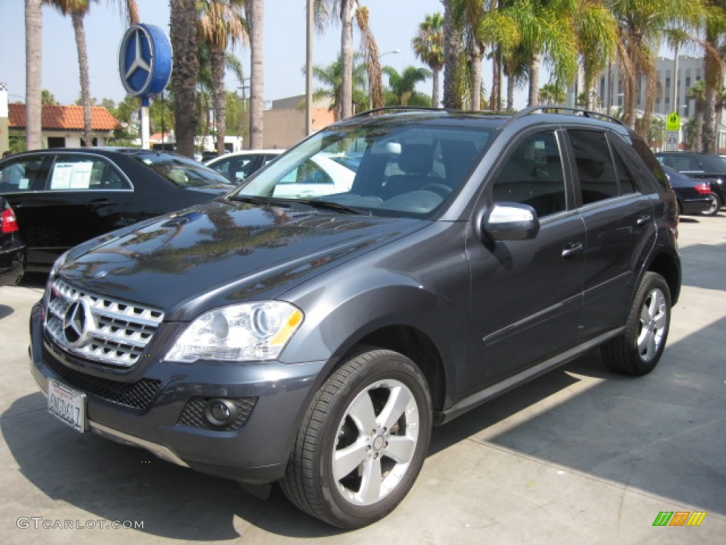 2010 ML 350 - Steel Grey Metallic / Black photo #5