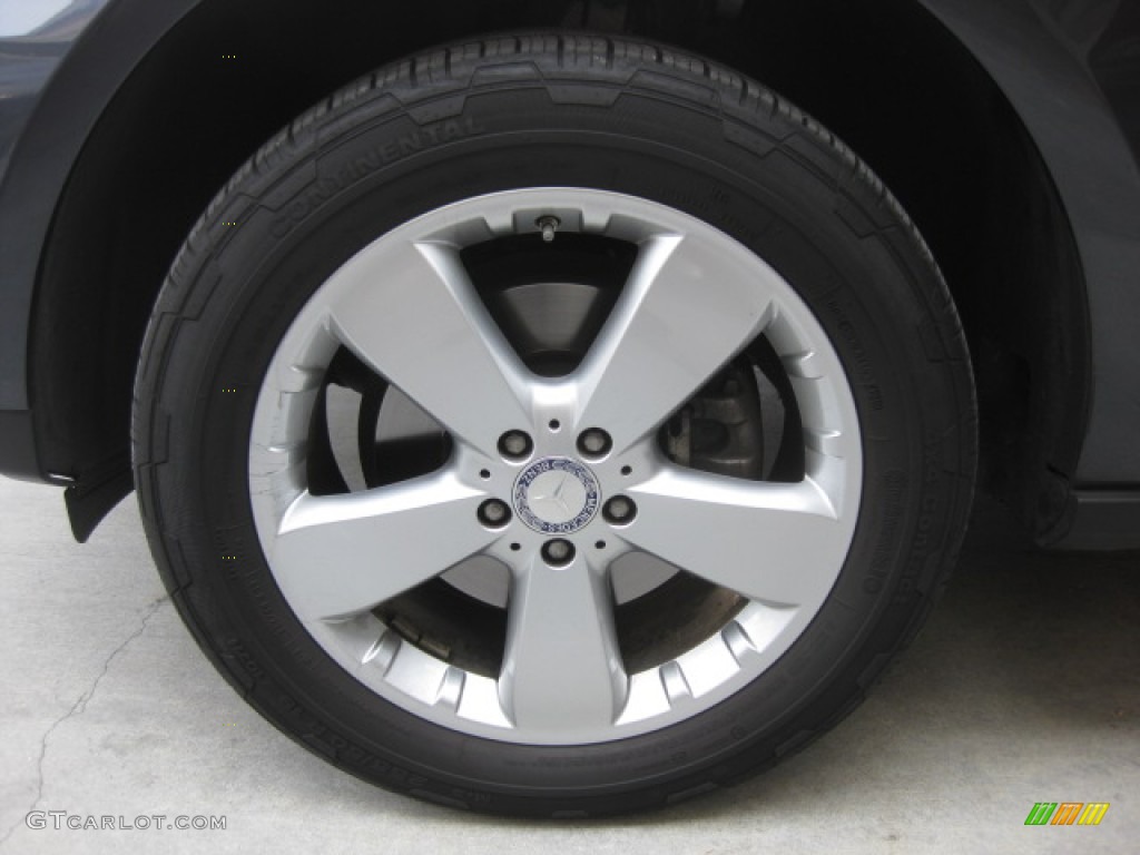 2010 ML 350 - Steel Grey Metallic / Black photo #24