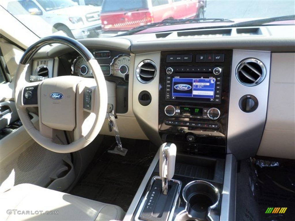 2014 Ford Expedition Limited Stone Dashboard Photo #85751631