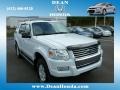 White Suede 2009 Ford Explorer XLT 4x4
