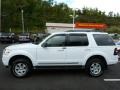 2009 White Suede Ford Explorer XLT 4x4  photo #7