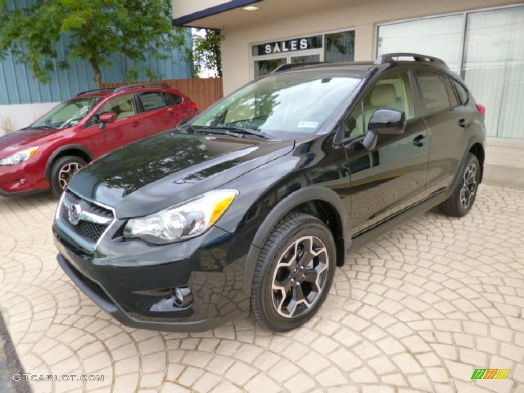 2013 XV Crosstrek 2.0 Premium - Crystal Black Silica / Ivory photo #3