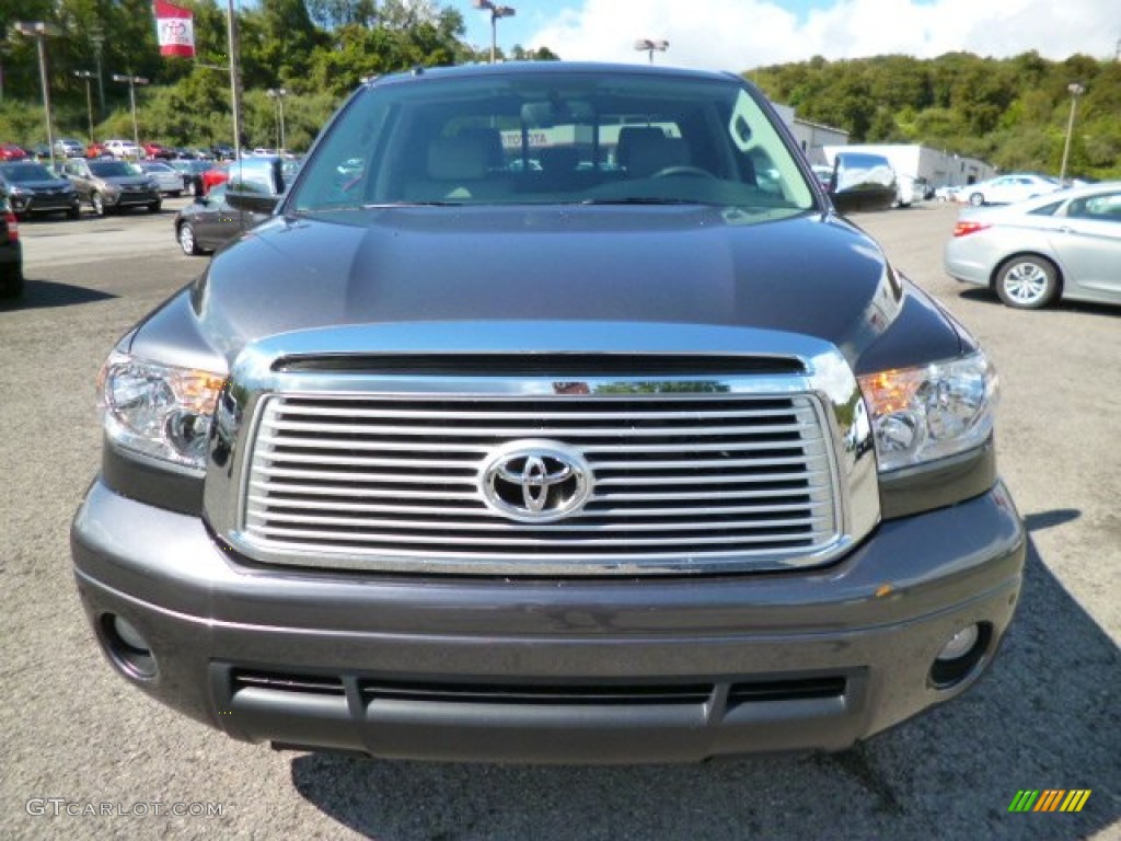 2012 Tundra Limited Double Cab 4x4 - Magnetic Gray Metallic / Graphite photo #2
