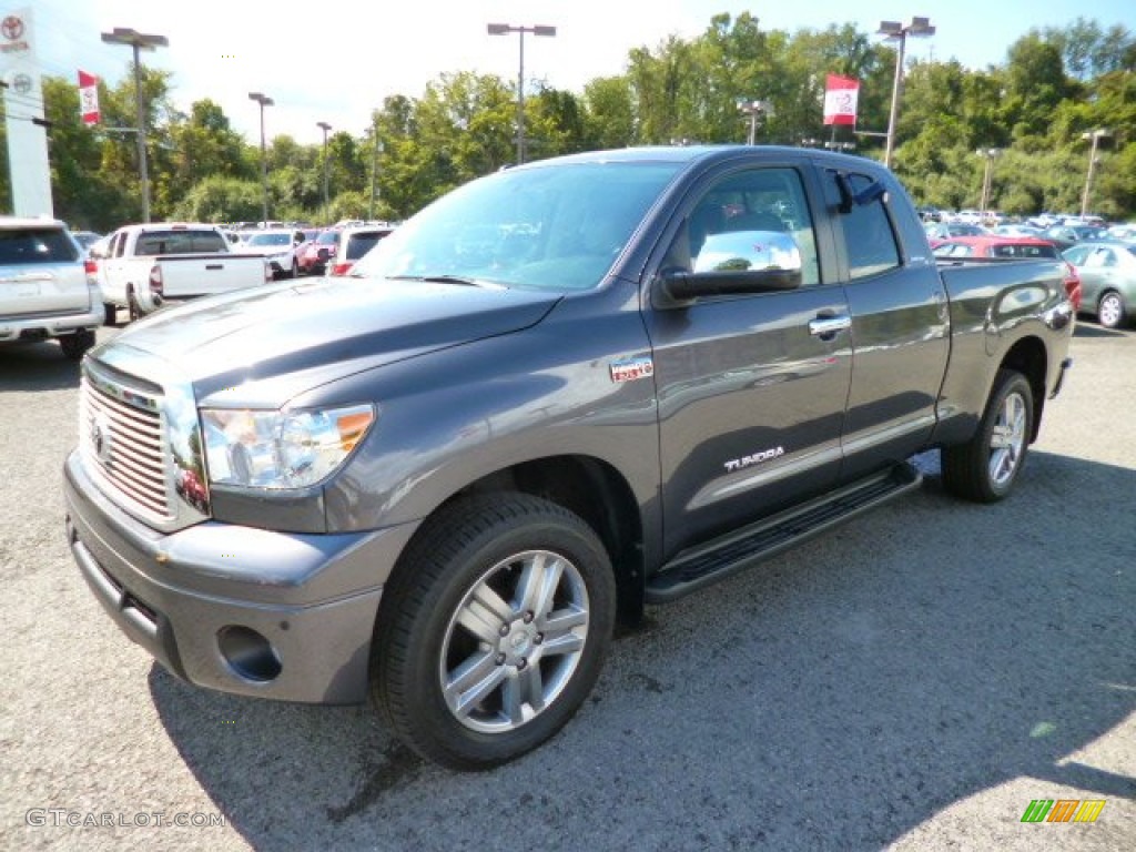 2012 Tundra Limited Double Cab 4x4 - Magnetic Gray Metallic / Graphite photo #3