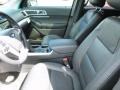 Charcoal Black 2014 Ford Explorer XLT 4WD Interior Color
