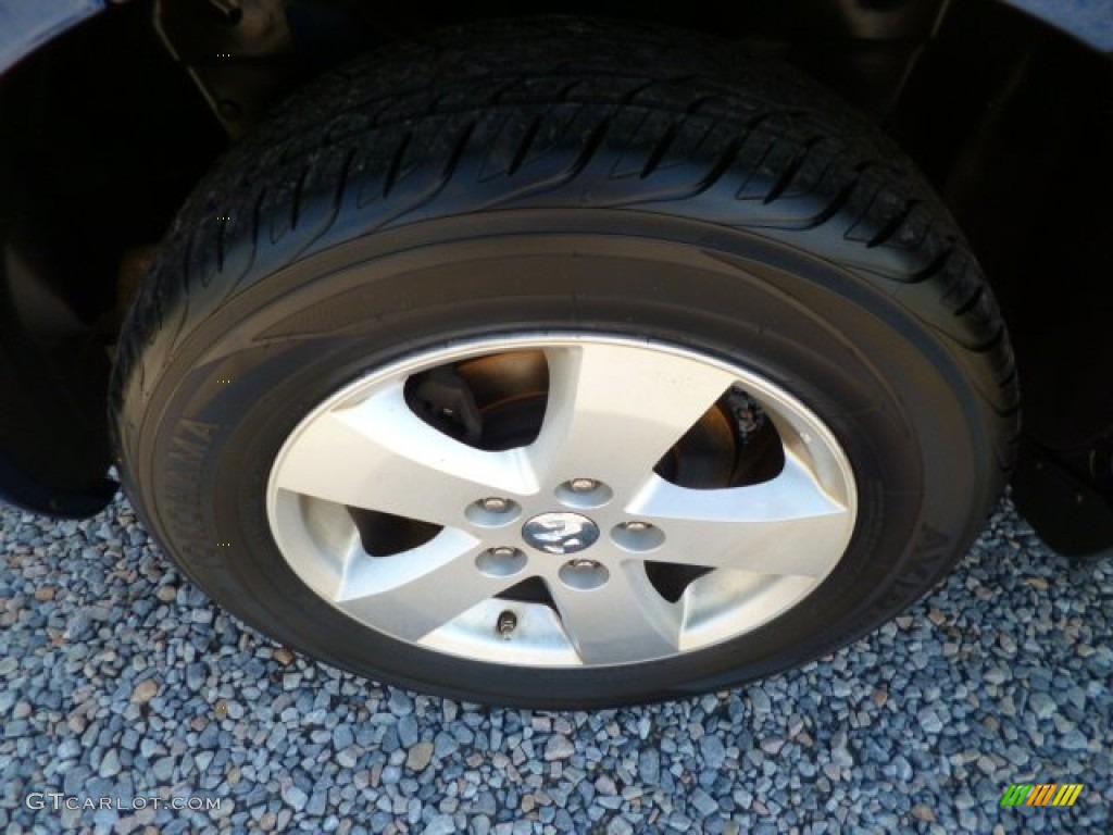 2010 Journey SXT - Deep Water Blue Pearl Coat / Dark Slate Gray photo #7