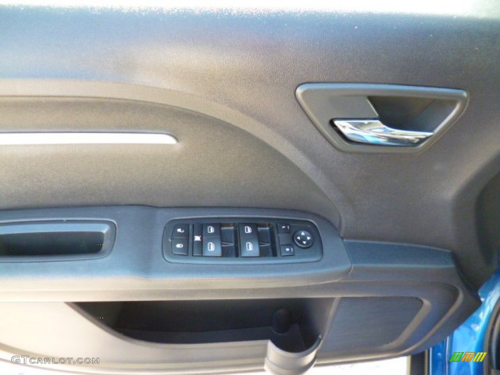 2010 Journey SXT - Deep Water Blue Pearl Coat / Dark Slate Gray photo #13