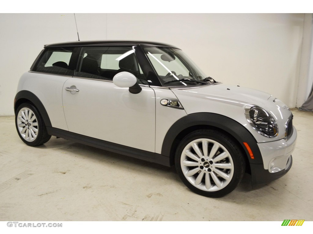 Sparkling Silver Metallic 2010 Mini Cooper S Camden 50th Anniversary Hardtop Exterior Photo #85754280