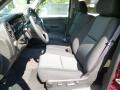 Ebony Front Seat Photo for 2014 Chevrolet Silverado 2500HD #85754378