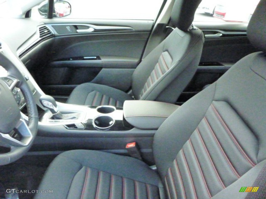 2014 Ford Fusion SE EcoBoost Front Seat Photo #85754484