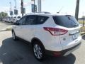 2014 White Platinum Ford Escape Titanium 1.6L EcoBoost  photo #3