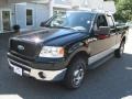 2006 Black Ford F150 XLT SuperCab 4x4  photo #3