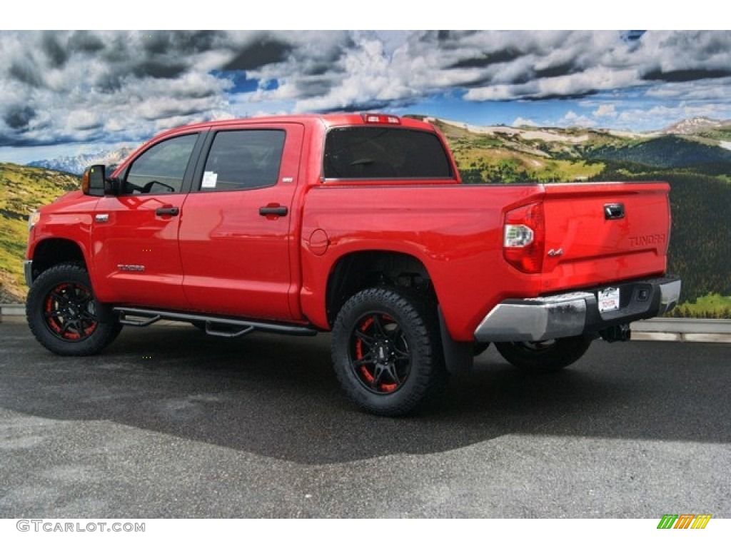 2014 Tundra SR5 Crewmax 4x4 - Barcelona Red Metallic / Black photo #7