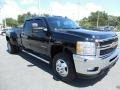 2011 Black Chevrolet Silverado 3500HD LTZ Crew Cab 4x4  photo #11