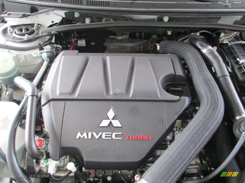 2014 Mitsubishi Lancer RALLIART AWC 2.0 Liter Turbocharged DOHC 16-Valve MIVEC 4 Cylinder Engine Photo #85756629