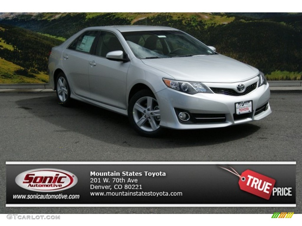 2014 Camry SE - Classic Silver Metallic / Black/Ash photo #1