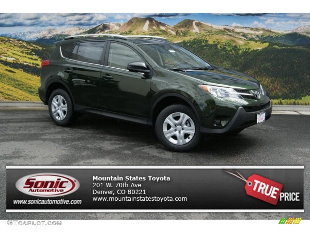 Spruce Green Mica Toyota RAV4