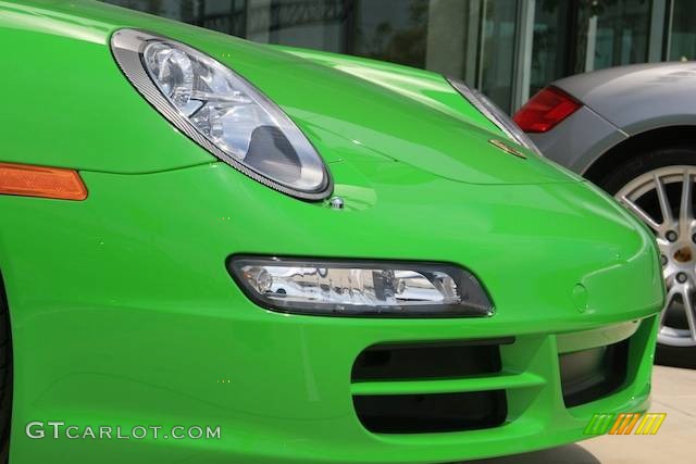 2008 911 Carrera S Cabriolet - Green Paint to Sample / Black photo #20