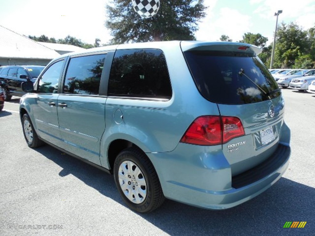 2009 Routan S - Antigua Blue Metallic / Aero Grey photo #3