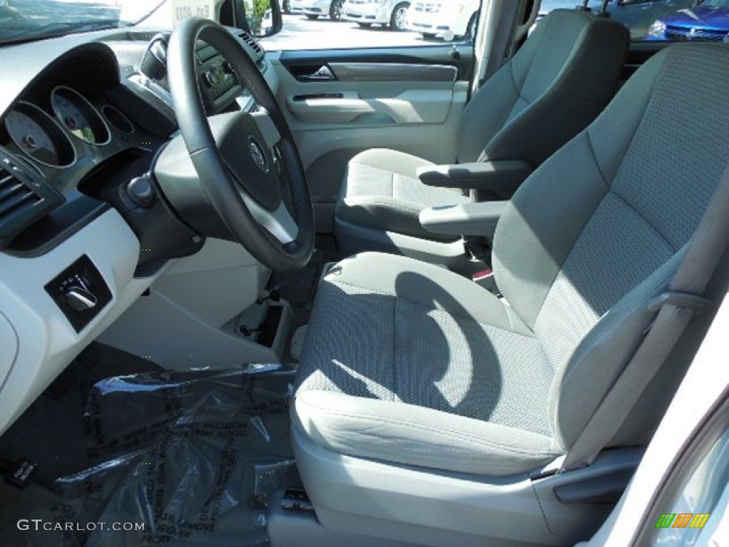 2009 Routan S - Antigua Blue Metallic / Aero Grey photo #4
