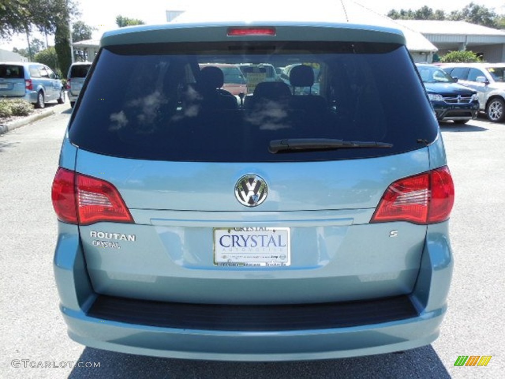 2009 Routan S - Antigua Blue Metallic / Aero Grey photo #9