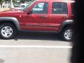 2006 Inferno Red Pearl Jeep Liberty Sport 4x4  photo #2