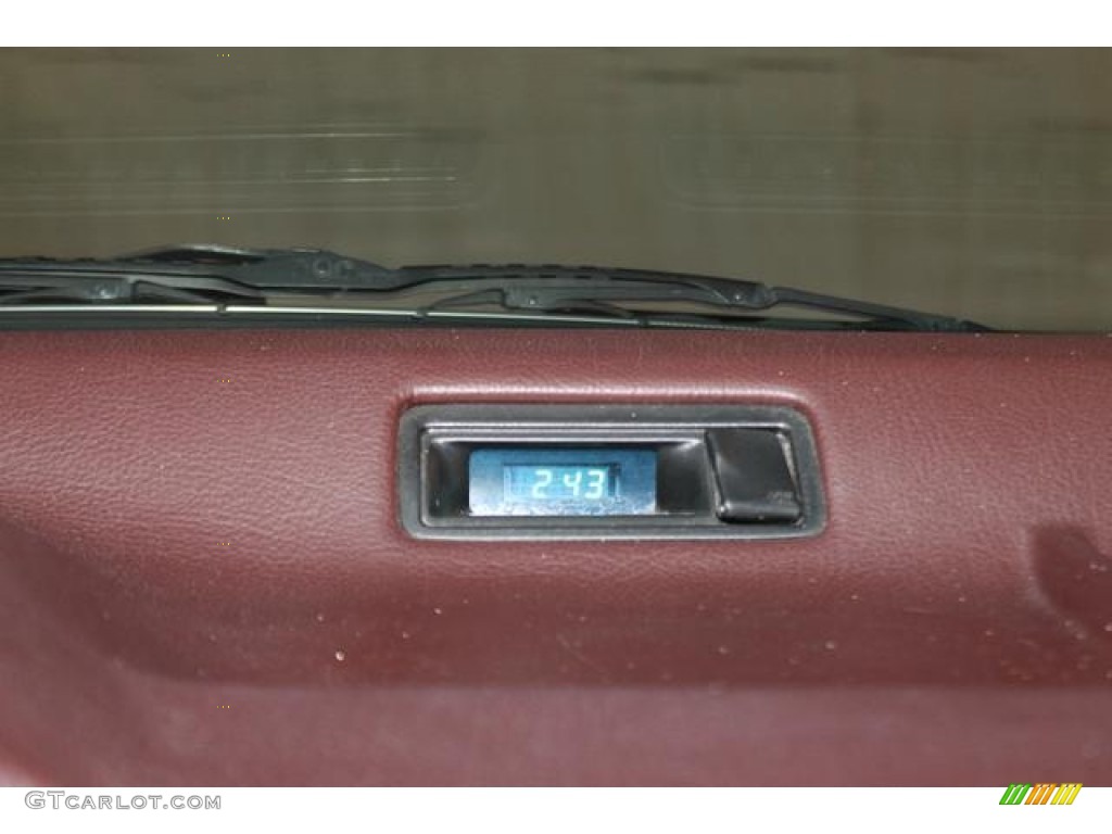 1993 Accord EX Sedan - Rosewood Brown Metallic / Burgundy photo #32
