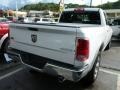 2014 Bright White Ram 1500 Laramie Quad Cab 4x4  photo #6