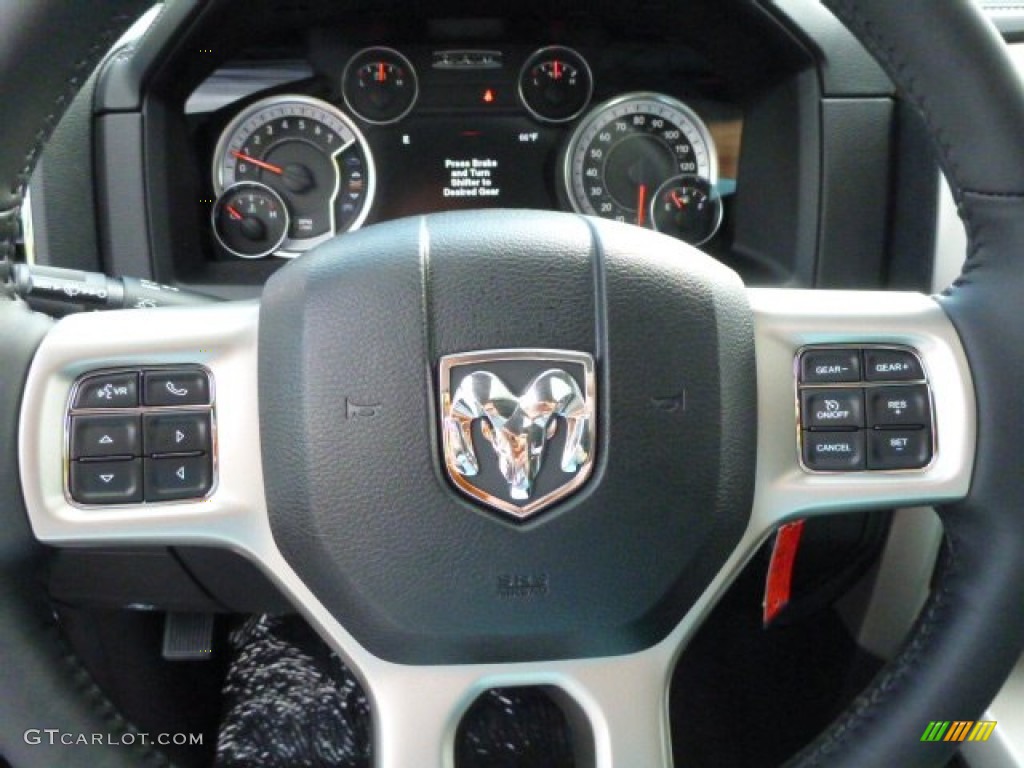 2014 Ram 1500 Laramie Quad Cab 4x4 Controls Photo #85760760