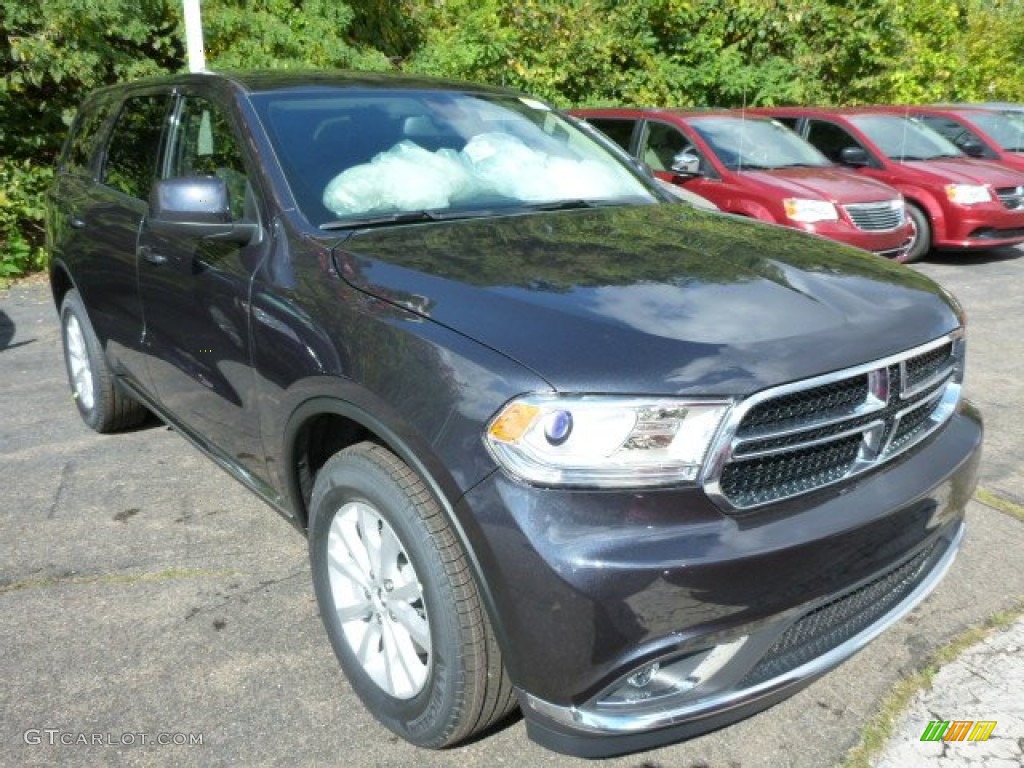 Brilliant Black Crystal Pearl 2014 Dodge Durango SXT AWD Exterior Photo #85760970
