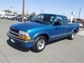 Space Blue Metallic - S10 LS Extended Cab Photo No. 7
