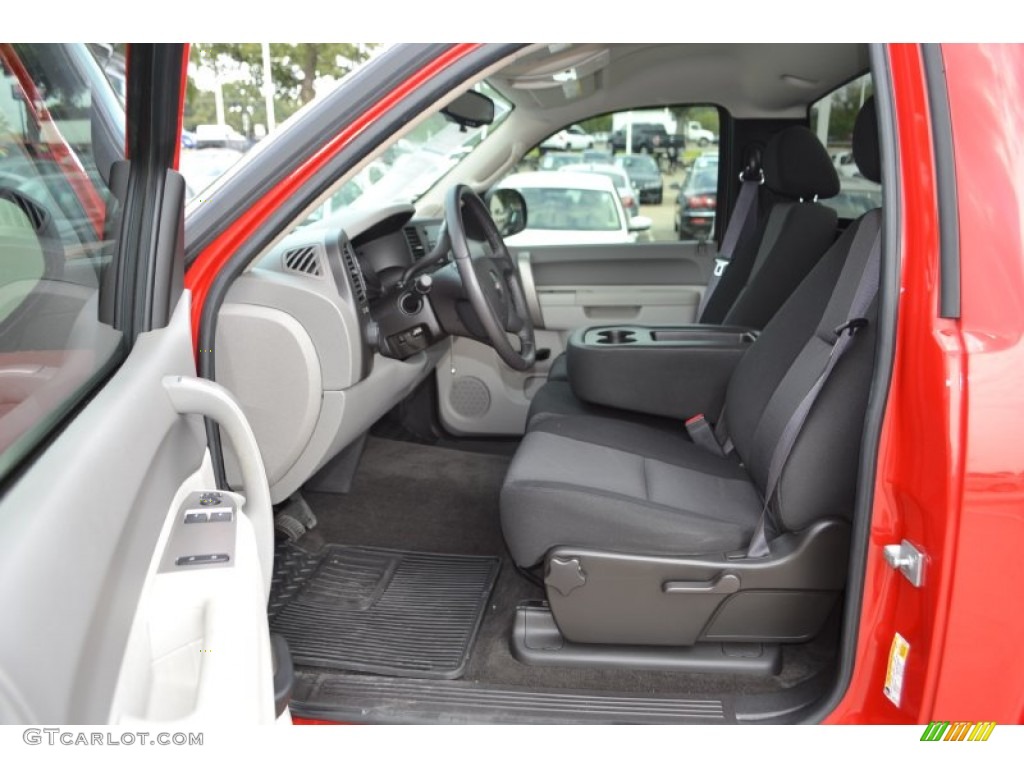 2010 Sierra 1500 Regular Cab - Fire Red / Dark Titanium photo #9