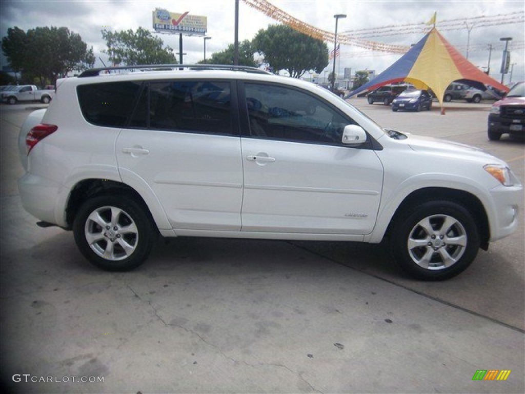 2012 RAV4 Limited - Blizzard White Pearl / Sand Beige photo #5