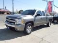 2008 Graystone Metallic Chevrolet Silverado 1500 LT Extended Cab  photo #7