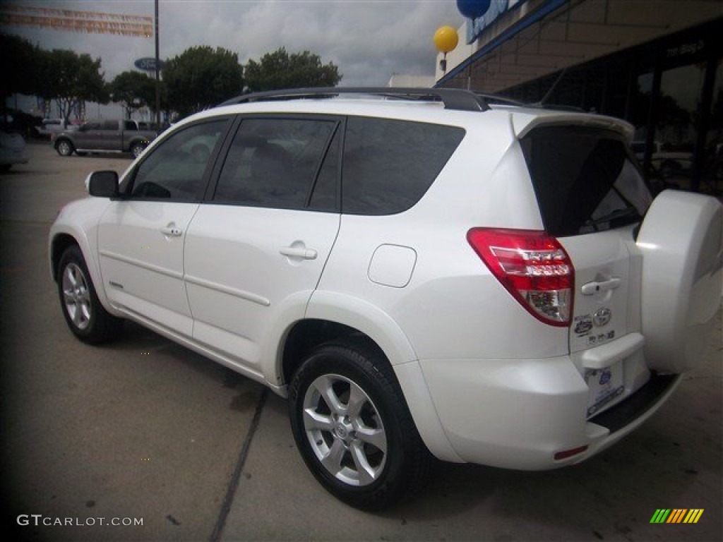 2012 RAV4 Limited - Blizzard White Pearl / Sand Beige photo #7