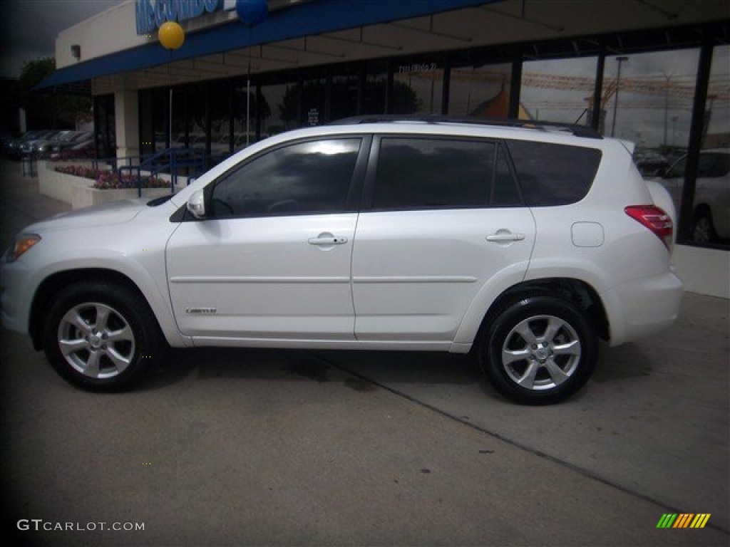 2012 RAV4 Limited - Blizzard White Pearl / Sand Beige photo #8