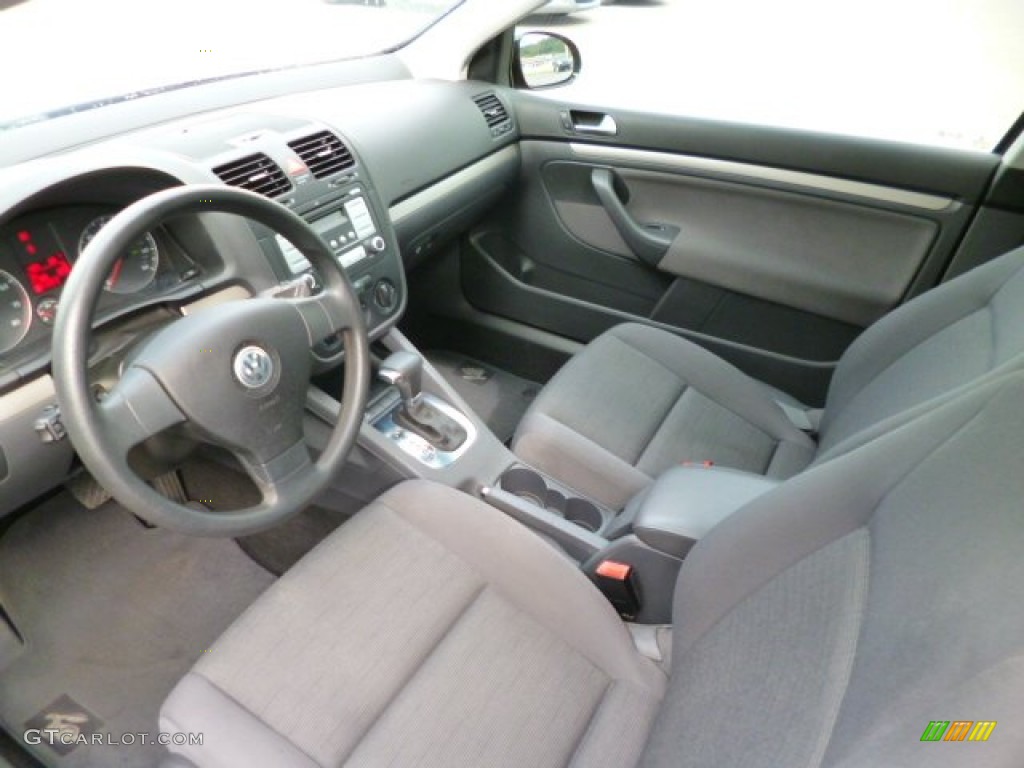 2009 Rabbit 2 Door - Black / Anthracite photo #17