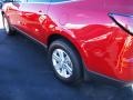 2013 Crystal Red Tintcoat Chevrolet Traverse LT  photo #4