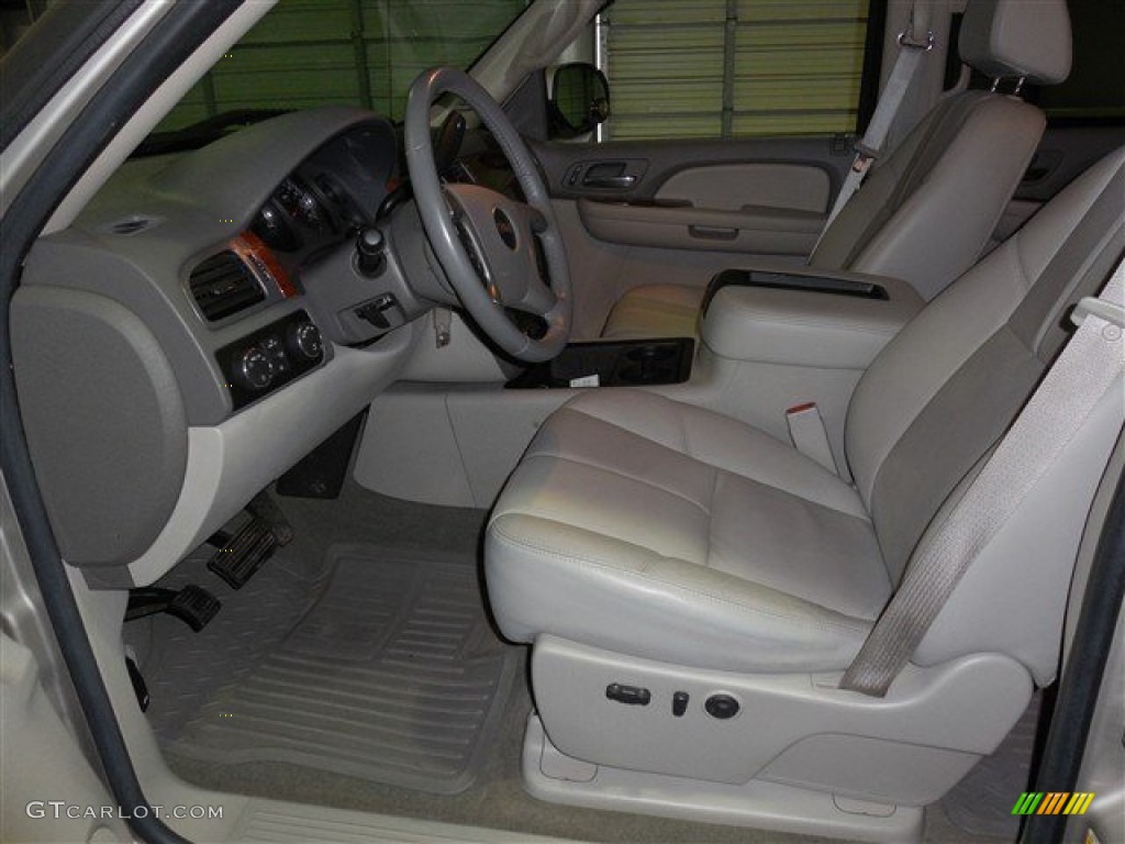 2008 Sierra 1500 SLT Crew Cab 4x4 - Silver Birch Metallic / Light Titanium photo #10