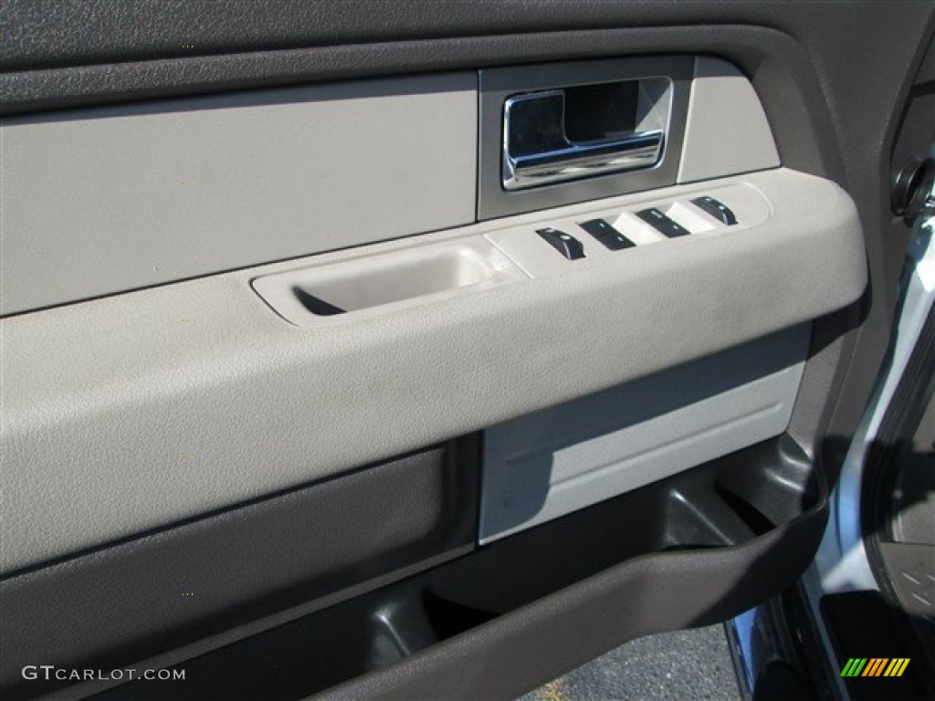 2010 F150 XL SuperCrew 4x4 - Sterling Grey Metallic / Medium Stone photo #12