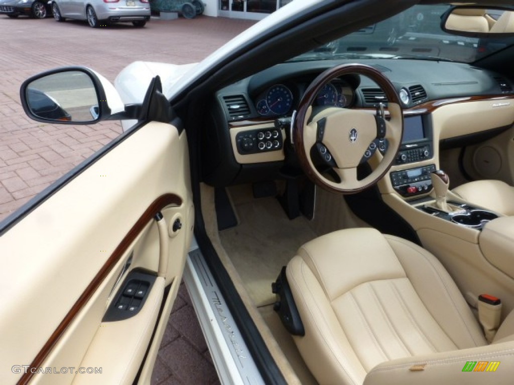 Sabbia Interior 2012 Maserati GranTurismo Convertible GranCabrio Photo #85765281