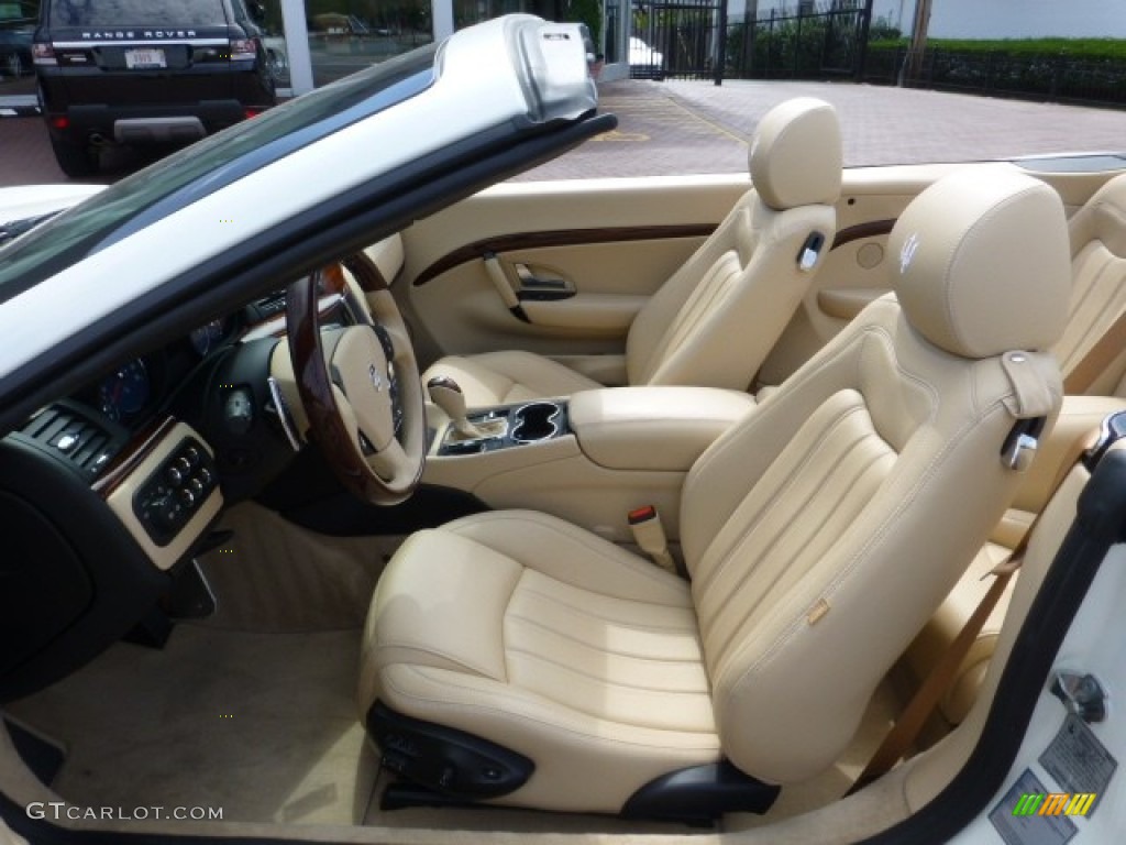 Sabbia Interior 2012 Maserati GranTurismo Convertible GranCabrio Photo #85765287