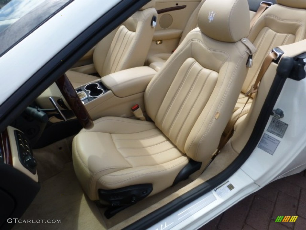 2012 Maserati GranTurismo Convertible GranCabrio Front Seat Photo #85765293