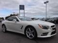 Diamond White Metallic 2014 Mercedes-Benz SL 550 Roadster Exterior